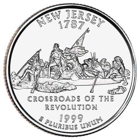 P New Jersey State Quarter Premium Collectible State