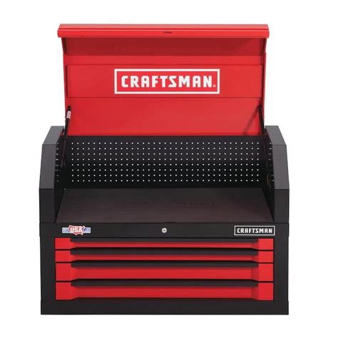 CRAFTSMAN 3000 Series 41-in W x 24.5-in H 4-Drawer Steel Tool Chest ...