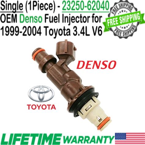 OEM Denso X1 Fuel Injector For 1999 2004 Toyota Tacoma Tundra 4Runner