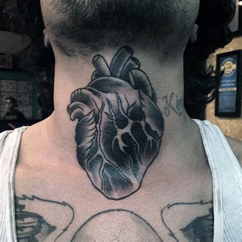 Stunning Throat Tattoos For Men