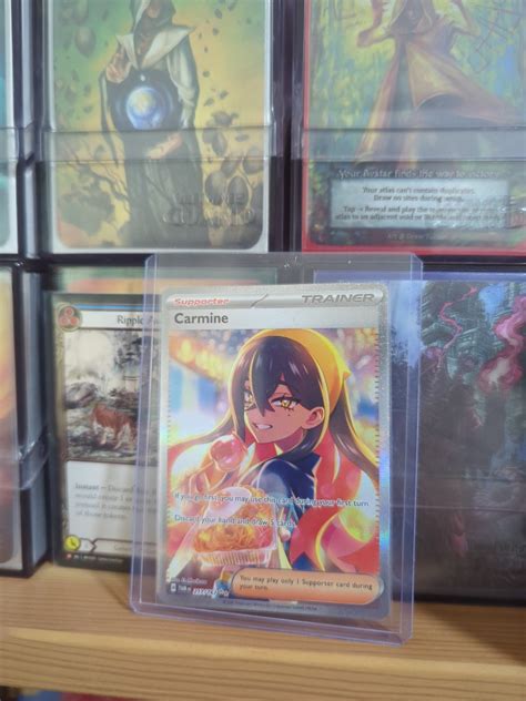 carmine sir  twilight masquerade pokemon tcg hobbies toys