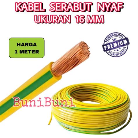 Jual Kabel Listrik Serabut Nyaf Mm Kabel Fleksibel Grounding Mm