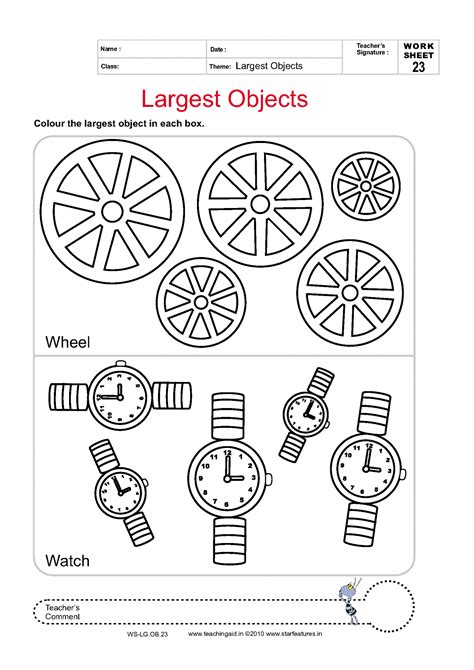 Basic Concept Worksheet