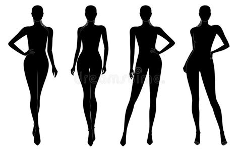 Conjunto Vectorial De Maniquíes Femeninos Con Formas De Vestir De Moda