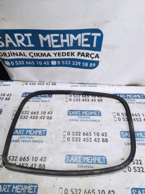 ÇIKMA FİAT DOBLO SAĞ SÜRGÜLÜ KAPI CAMI FİTİLİ Çıkma Yedek Parça