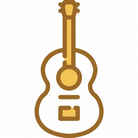 Guitar String Instrument Acoustic Music Icon Download On Iconfinder