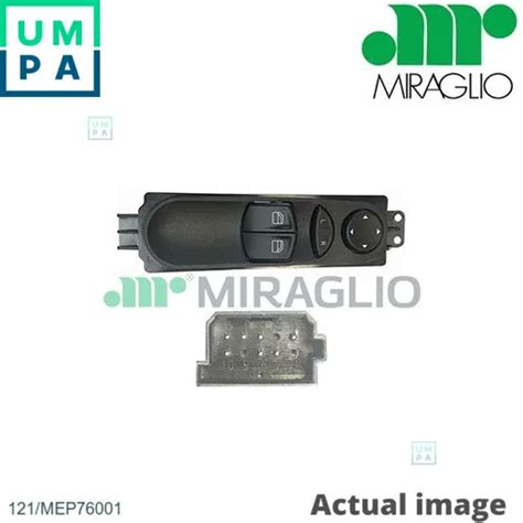 Interruttore Regolatore Finestrino Per Mercedes Benz Vito Mixto Van Bus