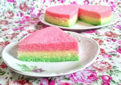 Resep Bolu Kukus Pelangi Oleh Nadia Ingrida Gotama Cookpad