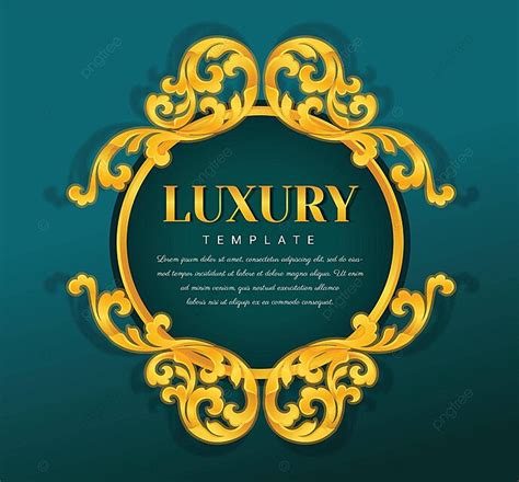 Gold Borders Text Framesvintage Ornate Frame Vintage Menu Book Vector ...