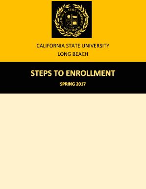 Fillable Online Ccpe Csulb California State University Long Beach