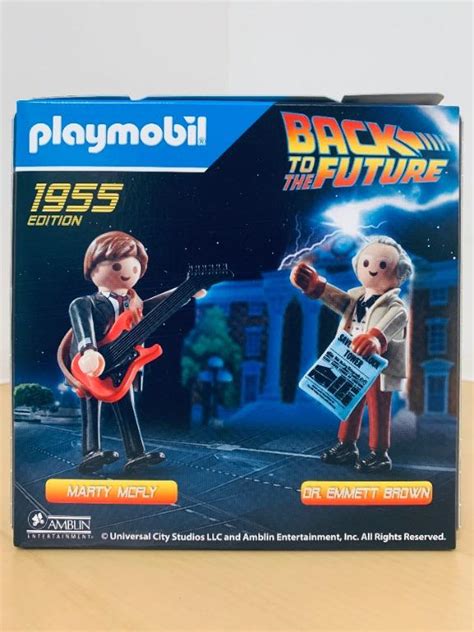 全新現貨 PLAYMOBIL 70459 Back to the Future Marty and Dr Emmet 回到未來