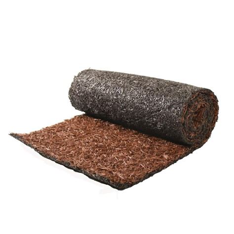 Backyard Expressions Mulch Mat 6 Ft Redbrown Rubber Landscape Edging