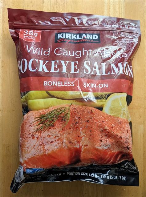 Costco Kirkland Frozen Sockeye Salmon Review Snarkle Sauce On Wry