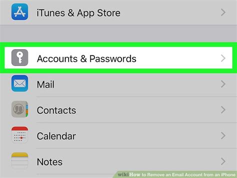 How To Remove An Email Account From An Iphone Steps