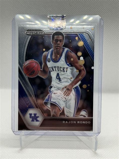 2024 John Rudolph Signed Art Card Rajon Rondo Prizm Draft Picks 1 1 EBay