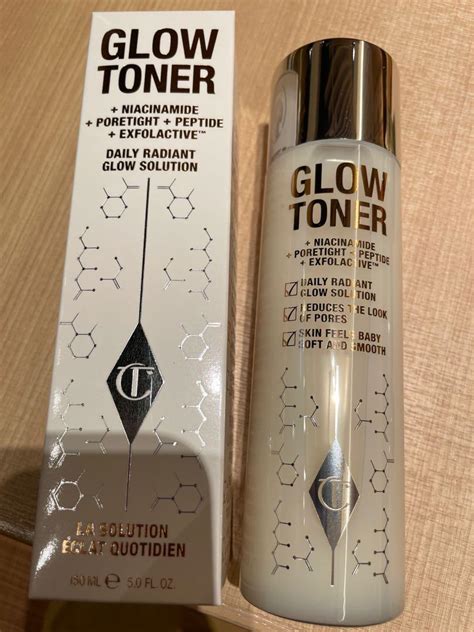 Charlotte Tilbury NEW GLOW TONER 150 ML 美容化妝品 健康及美容 皮膚護理 面部 面部