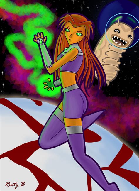 Starfire And Silkie By The Moocat On Deviantart