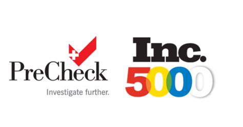 Background Screening Leader Precheck Makes Inc 5005000 List Of