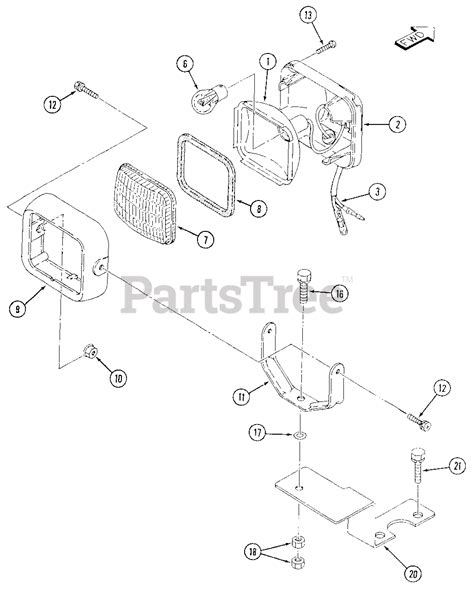 Cub Cadet 7194 544 432d100 Cub Cadet Compact Tractor Work Light Part 1 Parts Lookup With