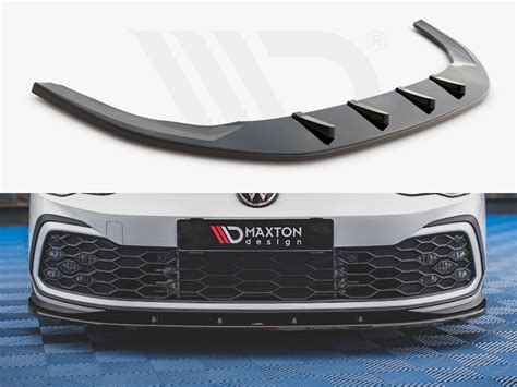 Front Splitter V Volkswagen Golf Gti Gte Gtd R Line Mk