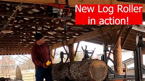 New Log Roller For The Frick Sawmill Youtube