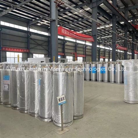 210l Liquid Oxygennitrogenargonco2 Storage Tank Dewar Cryogenic Lng