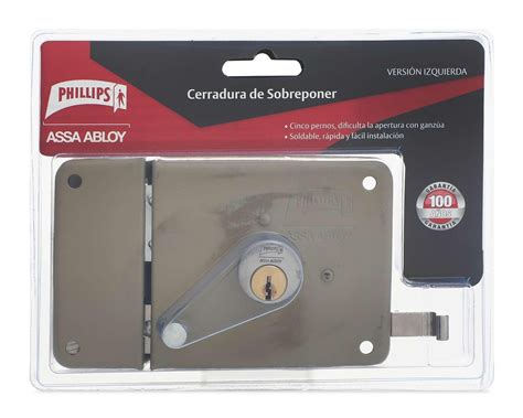 Cerradura De Sobreponer Phillips Para Puerta Principal Coppel