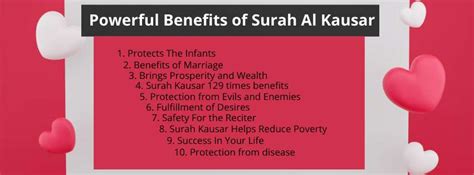 10+ Benefits of Surah Al Kausar | Desires, Wealth, Success - Ex. Study