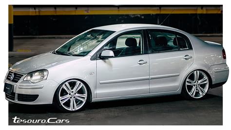 Polo Sedan 2008 Rebaixado De Aro 18 Tesouro Cars Youtube