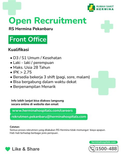 Hermina Hospitals Front Office