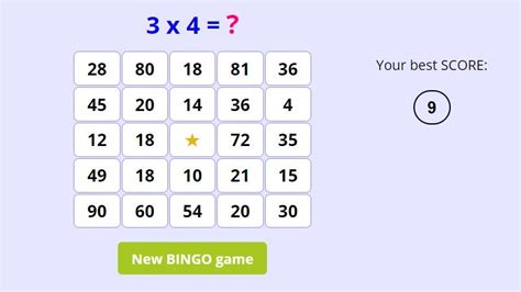 100+ Free Multiplication Games ONLINE Practice