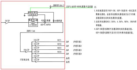 Ggf Ixg、ixq医用隔离电源柜系统接线图