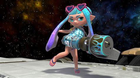 Inkling Summer Super Smash Bros Ultimate Mods