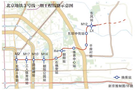 北京地铁3号线开通时间来了附线路图新浪新闻