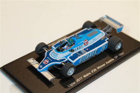 LIGIER JS17 MATRA N26 LAFFITE WIN GP D AUTRICHE 1981 SPARK 1 43