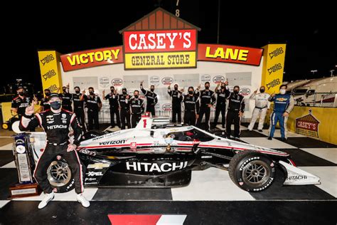 Josef Newgarden Completes Team Penske Sweep Of Indycar Races At Iowa