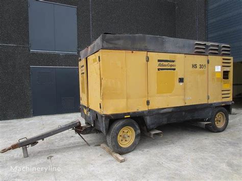 Atlas Copco Xahs Md Mobile Compressor For Sale Belgium Waregem El