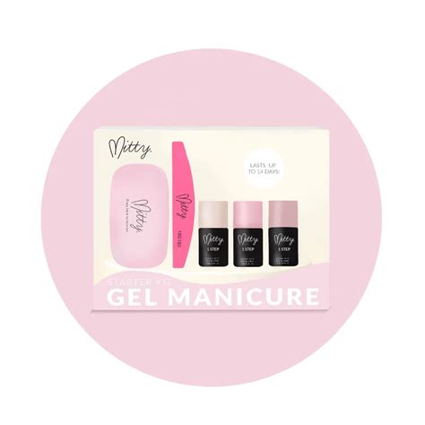 MITTY Step Gel Manicure Kit Nude Talabeauty