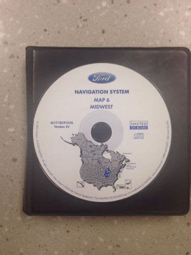 Purchase Ford Navigation System Map Midwest Disc Cd Expedition