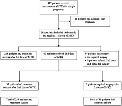 Full Article The Predictors Of Successful Methotrexate Treatment Of