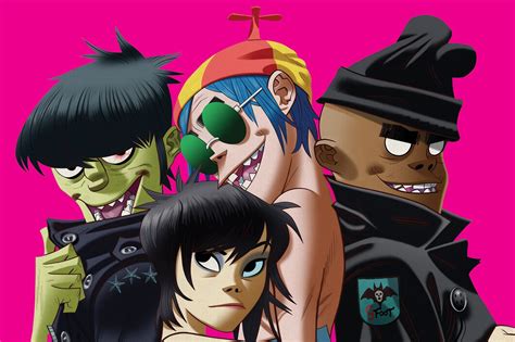 Gorillaz Wallpapers 4k HD Gorillaz Backgrounds On WallpaperBat