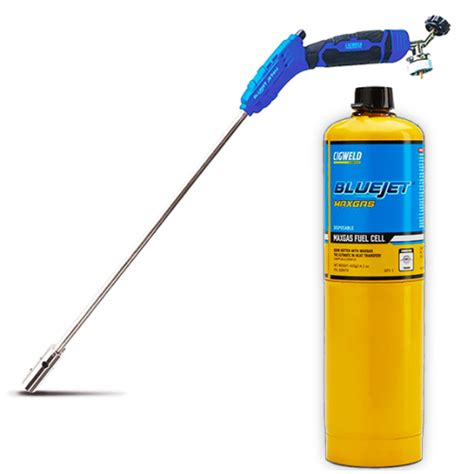 Cigweld Bluejet Blowtorch Weed Burner Mapp Gas Bottle