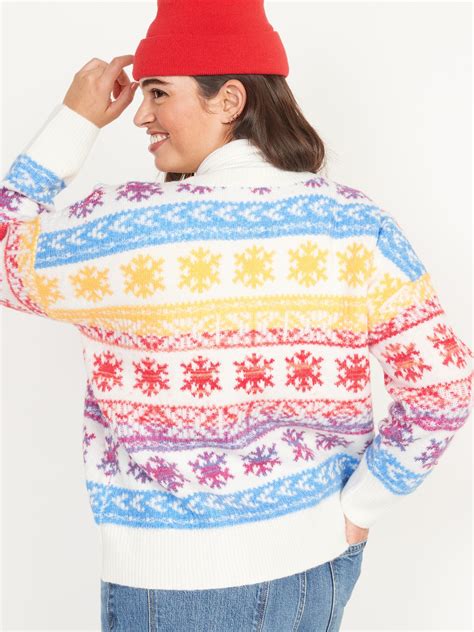 Fair Isle Crew Neck Sweater Old Navy