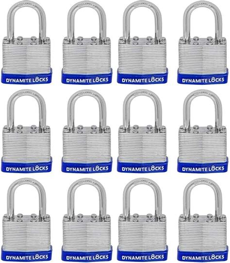 Amazon.com: keyed alike padlocks 12 pack