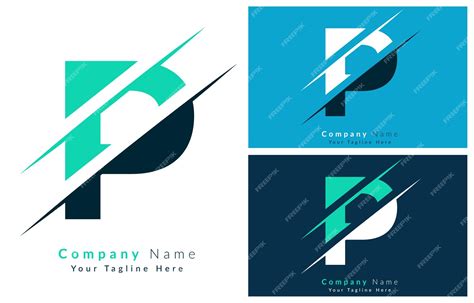 Premium Vector P Letter Logo Vector Design Template Elements