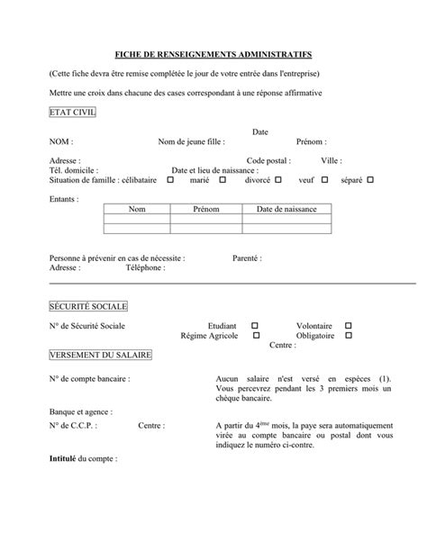 Declaration Dembauche Doc Pdf Page Sur