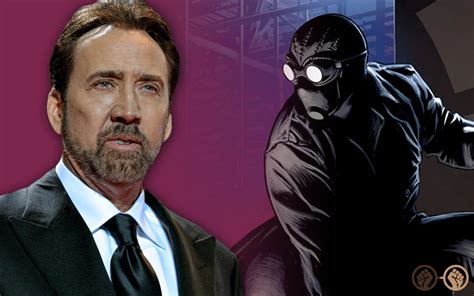 Nicolas Cage To Play Spider Man Noir In Spider Man Into The Spider