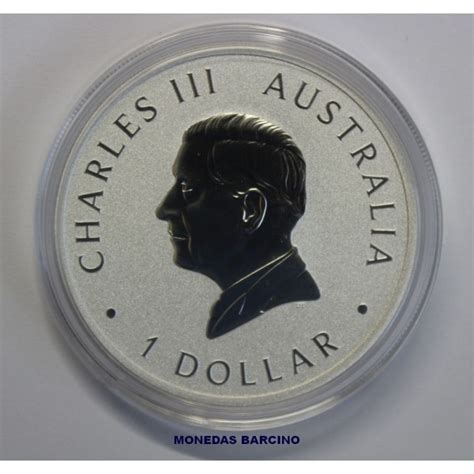 2024 Koala 1 Dollar Australia Onza Plata