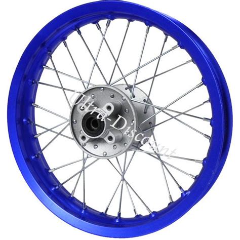 Jante dirt bike arrière Bleu 14 type 1 Pieces Dirt Bike Jantes