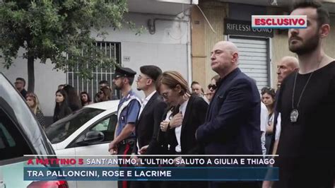 Sant Antimo L Ultimo Saluto A Giulia E Thiago